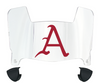 Arkansas Razorbacks Mini Football Helmet Visor Shield w/ Clips - PICK VISOR & LOGO COLOR