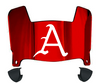 Arkansas Razorbacks Mini Football Helmet Visor Shield w/ Clips - PICK VISOR & LOGO COLOR