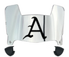 Arkansas Razorbacks Mini Football Helmet Visor Shield w/ Clips - PICK VISOR & LOGO COLOR