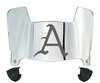 Arkansas Razorbacks Mini Football Helmet Visor Shield w/ Clips - PICK VISOR & LOGO COLOR