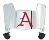 Arkansas Razorbacks Mini Football Helmet Visor Shield w/ Clips - PICK VISOR & LOGO COLOR