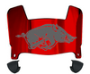 Arkansas Razorbacks Mini Football Helmet Visor Shield w/ Clips - PICK VISOR & LOGO COLOR
