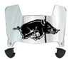 Arkansas Razorbacks Mini Football Helmet Visor Shield w/ Clips - PICK VISOR & LOGO COLOR
