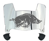 Arkansas Razorbacks Mini Football Helmet Visor Shield w/ Clips - PICK VISOR & LOGO COLOR