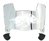 Arkansas Razorbacks Mini Football Helmet Visor Shield w/ Clips - PICK VISOR & LOGO COLOR
