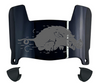 Arkansas Razorbacks Mini Football Helmet Visor Shield w/ Clips - PICK VISOR & LOGO COLOR