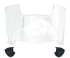 Arkansas Razorbacks Mini Football Helmet Visor Shield w/ Clips - PICK VISOR & LOGO COLOR