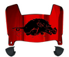 Arkansas Razorbacks Mini Football Helmet Visor Shield w/ Clips - PICK VISOR & LOGO COLOR