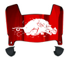 Arkansas Razorbacks Mini Football Helmet Visor Shield w/ Clips - PICK VISOR & LOGO COLOR