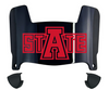 Arkansas State Red Wolves Mini Football Helmet Visor Shield w/ Clips - PICK VISOR & LOGO COLOR