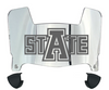 Arkansas State Red Wolves Mini Football Helmet Visor Shield w/ Clips - PICK VISOR & LOGO COLOR