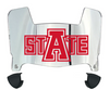 Arkansas State Red Wolves Mini Football Helmet Visor Shield w/ Clips - PICK VISOR & LOGO COLOR