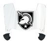 Army Black Knights Mini Football Helmet Visor Shield w/ Clips - PICK VISOR & LOGO COLOR