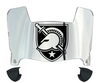 Army Black Knights Mini Football Helmet Visor Shield w/ Clips - PICK VISOR & LOGO COLOR