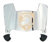 Army Black Knights Mini Football Helmet Visor Shield w/ Clips - PICK VISOR & LOGO COLOR