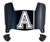 Army Black Knights Mini Football Helmet Visor Shield w/ Clips - PICK VISOR & LOGO COLOR