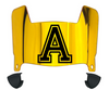 Army Black Knights Mini Football Helmet Visor Shield w/ Clips - PICK VISOR & LOGO COLOR