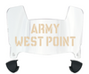 Army Black Knights Mini Football Helmet Visor Shield w/ Clips - PICK VISOR & LOGO COLOR