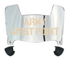 Army Black Knights Mini Football Helmet Visor Shield w/ Clips - PICK VISOR & LOGO COLOR