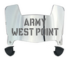 Army Black Knights Mini Football Helmet Visor Shield w/ Clips - PICK VISOR & LOGO COLOR