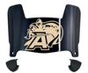 Army Black Knights Mini Football Helmet Visor Shield w/ Clips - PICK VISOR & LOGO COLOR