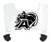 Army Black Knights Mini Football Helmet Visor Shield w/ Clips - PICK VISOR & LOGO COLOR