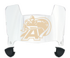 Army Black Knights Mini Football Helmet Visor Shield w/ Clips - PICK VISOR & LOGO COLOR