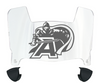 Army Black Knights Mini Football Helmet Visor Shield w/ Clips - PICK VISOR & LOGO COLOR