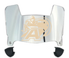 Army Black Knights Mini Football Helmet Visor Shield w/ Clips - PICK VISOR & LOGO COLOR