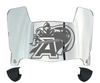 Army Black Knights Mini Football Helmet Visor Shield w/ Clips - PICK VISOR & LOGO COLOR