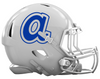 Atlanta Braves Retro Throwback Custom Concept White Mini Riddell Speed Football Helmet
