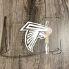 Atlanta Falcons Full Size Football Helmet Visor Shield Clear w/ Clips - PICK LOGO COLOR