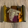 Atlanta Falcons Full Size Football Helmet Visor Shield Red Iridium Mirror w/ Clips - PICK LOGO COLOR