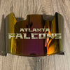 Atlanta Falcons Full Size Football Helmet Visor Shield Red Iridium Mirror w/ Clips - PICK LOGO COLOR