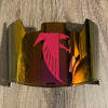 Atlanta Falcons Full Size Football Helmet Visor Shield Red Iridium Mirror w/ Clips - PICK LOGO COLOR