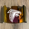 Atlanta Falcons Full Size Football Helmet Visor Shield Red Iridium Mirror w/ Clips - PICK LOGO COLOR