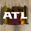 Atlanta Falcons Full Size Football Helmet Visor Shield Red Iridium Mirror w/ Clips - PICK LOGO COLOR