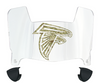 Atlanta Falcons Limited Edition Mini Football Helmet Visor Shield w/ Clips - PICK VISOR & LOGO COLOR