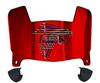 Atlanta Falcons Limited Edition Mini Football Helmet Visor Shield w/ Clips - PICK VISOR & LOGO COLOR