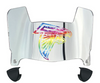 Atlanta Falcons Limited Edition Mini Football Helmet Visor Shield w/ Clips - PICK VISOR & LOGO COLOR
