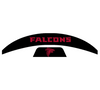 Atlanta Falcons MIDI Mid Size SpeedFlex Football Helmet Front & Back Bumper Decal Set - Pick Color