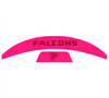 Atlanta Falcons MIDI Mid Size SpeedFlex Football Helmet Front & Back Bumper Decal Set - Pick Color