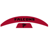 Atlanta Falcons MIDI Mid Size SpeedFlex Football Helmet Front & Back Bumper Decal Set - Pick Color