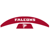 Atlanta Falcons MIDI Mid Size SpeedFlex Football Helmet Front & Back Bumper Decal Set - Pick Color
