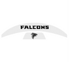 Atlanta Falcons MIDI Mid Size SpeedFlex Football Helmet Front & Back Bumper Decal Set - Pick Color