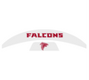 Atlanta Falcons MIDI Mid Size SpeedFlex Football Helmet Front & Back Bumper Decal Set - Pick Color