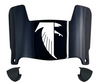 Atlanta Falcons Retro Throwback Mini Football Helmet Visor Shield w/ Clips - PICK VISOR & LOGO COLOR