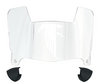 Atlanta Falcons Retro Throwback Mini Football Helmet Visor Shield w/ Clips - PICK VISOR & LOGO COLOR
