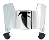 Atlanta Falcons Retro Throwback Mini Football Helmet Visor Shield w/ Clips - PICK VISOR & LOGO COLOR