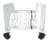Atlanta Falcons Retro Throwback Mini Football Helmet Visor Shield w/ Clips - PICK VISOR & LOGO COLOR